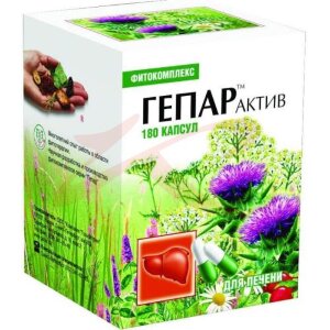 Изображение Гепар актив №180 капс. фитокомплекс Гепар актив №180 капс. фитокомплекс. Фото