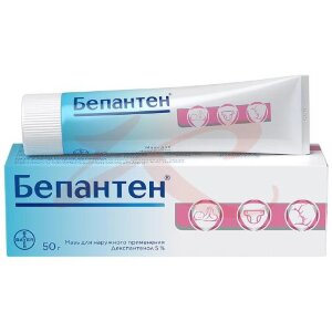 Бепантен мазь для наружного применения 5% 50г. Фото