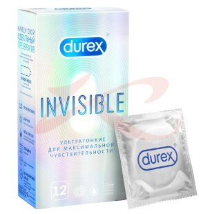 Дюрекс инвизибл презервативы №12 ультратонкие. Фото