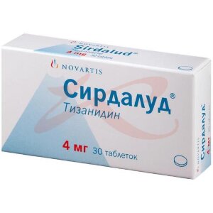 Сирдалуд таблетки 4мг №30. Фото