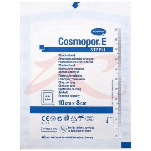 Космопор е стерил повязка №1 самокл. п/опер. 10смх8см /арт.8960873/. Фото