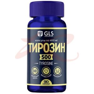 Изображение Джи эл эс тирозин капсулы 500мг 400мг №90 бад Джи эл эс тирозин капсулы 500мг 400мг №90 бад. Фото