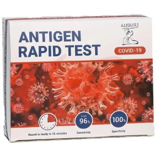 Gensure covid-19 antigen rapid test kit экспресс-тест д/выявл. антигена sars-cov-2 из носо- ротоглотки. Фото