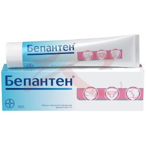 Бепантен мазь для наружного применения 5% 100г. Фото