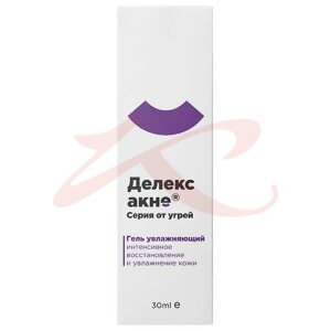 Делекс акне гель 30мл от угрей увлажн.. Фото