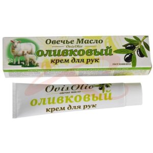 Овисолио овечье масло крем д/рук олива 44г. [ovisolio]. Фото