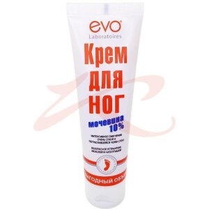 Изображение Эво крем для ног 100мл мочевина 10% от мозолей и натопт. Эво крем для ног 100мл мочевина 10% от мозолей и натопт.. Фото