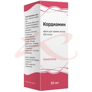 Изображение Кордиамин капли для приема внутрь 250мг/мл 30мл /в комплекте с пробкой-капельницей/ Кордиамин капли для приема внутрь 250мг/мл 30мл /в комплекте с пробкой-капельницей/. Фото