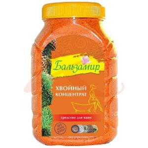 Бальзамир концентрат для ванн 600г хвойный. Фото