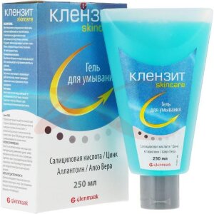 Клензит скин каре гель для умывания 250мл. Фото