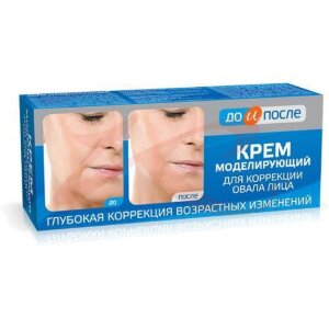 Изображение До и после крем д/лица моделир. 50мл. /твинс тэк/ До и после крем д/лица моделир. 50мл. /твинс тэк/. Фото
