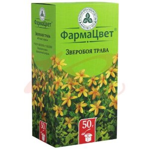 Зверобоя сырье растительное измельченное 50г. Фото