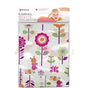 Изображение Клинса кидс клеенка подкладная рисунок пвх покр 0,7мх1м Клинса кидс клеенка подкладная рисунок пвх покр 0,7мх1м. Фото