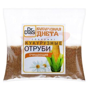 Др.диас отруби кукурузные очищ. 180г. [dr.dias]. Фото