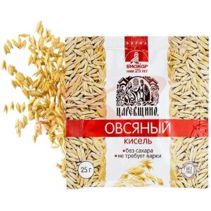 Царевщино кисель 25г овсяный. Фото