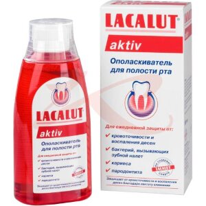 Лакалют актив ополаскиватель для полости рта 300мл. Фото