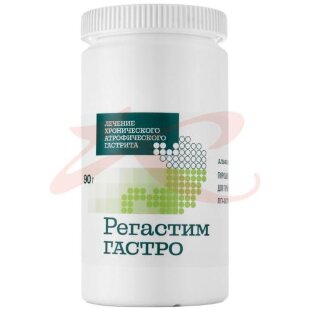 Регастим гастро порошок для приготовления геля для приема внутрь 90г. Фото