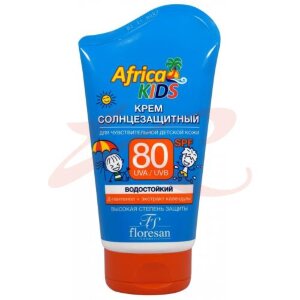 Флоресан африка кидс крем солнцезащитный 100мл spf80 (ф-404). Фото
