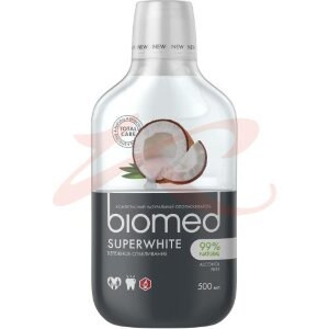 Биомед ополаск. д/полости рта комплексный superwhit 500мл. [biomed]. Фото