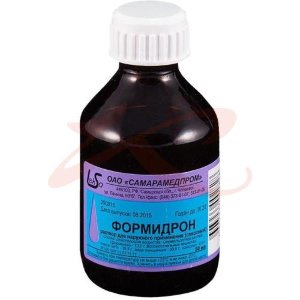 Формидрон раствор для наружного применения спиртовой 50мл. Фото