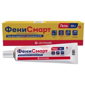 Фенисмарт гель для наружного применения 0,1% 30г. Фото