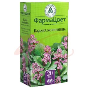 Бадана корневища порошок 1,5г №20. Фото