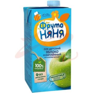 Фрутоняня нектар (сок) 500мл. яблоко осветл. б/сах.. Фото