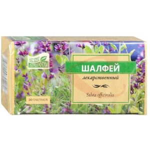 Наследие природы шалфей лист 1,5г. №20 пак. (бад) чайн.напиток /камелия/. Фото
