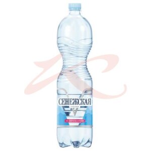 Изображение Сенежская вода минеральная 1,5л газ пэт Сенежская вода минеральная 1,5л газ пэт. Фото