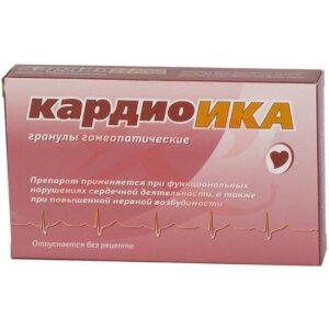 Изображение Кардиоика гранулы гомеопатические 10г Кардиоика гранулы гомеопатические 10г. Фото