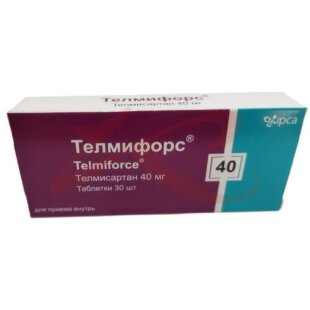 Телмифорс таблетки 40мг №30. Фото