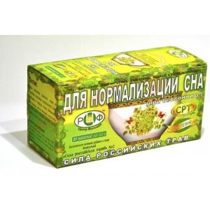 Сила российских трав №2 фиточай 1,5г №20 д/нормализации сна. Фото