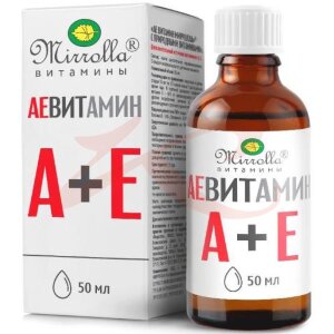 Мирролла аевитамин раствор для приема внутрь масляный 50мл природные витамины. Фото