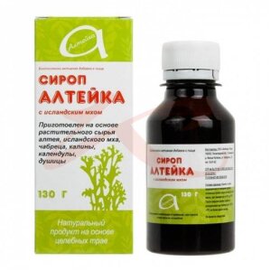 Алтейка сироп 100мл./130г. фл.. Фото