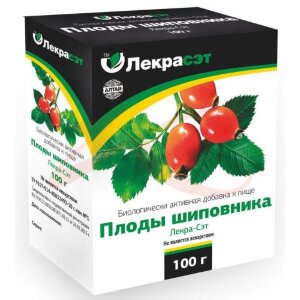 Шиповник плоды 100г. чайн. напиток бад  /лекра-сэт/. Фото