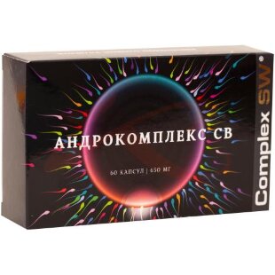 Комплекс св ирексис капсулы 650мг №60 андрокомплекс. Фото