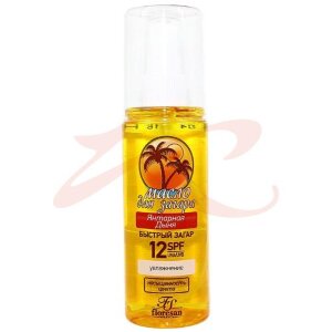 Изображение Флоресан масло для загара 135мл янтарная дыня spf12 (ф-116) Флоресан масло для загара 135мл янтарная дыня spf12 (ф-116). Фото
