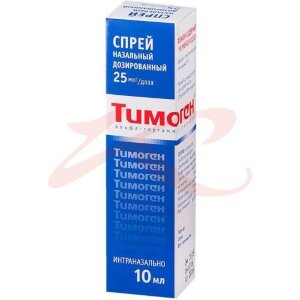 Тимоген спрей назальный дозированный 25мг/доза 10мл. Фото