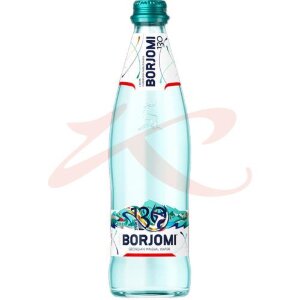 Боржоми вода минеральная газированная 0,33л стекло. Фото