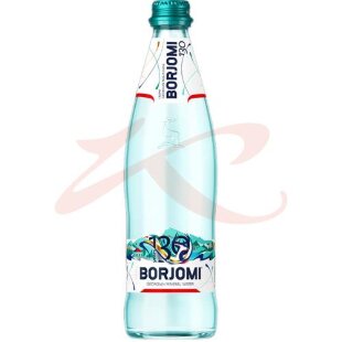 Боржоми вода минеральная газированная 0,33л стекло. Фото