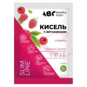 Авс хэлси фуд кисель 25г витамины + кальций вкус малины. Фото