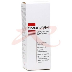 Эмолиум эмульсия для тела 200мл. Фото