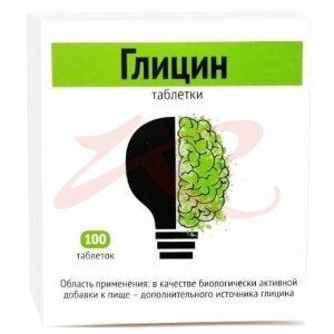 Биотики глицин таблетки 102мг №100 (бад). Фото