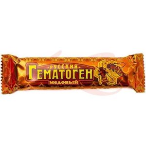 Изображение Гематоген русский плитка 40г медовый бад Гематоген русский плитка 40г медовый бад. Фото