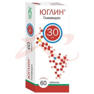 Юглин таблетки 30мг №60. Фото