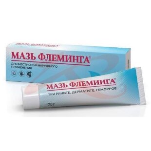 Флеминга мазь для местного и наружного применения гомеопатическая 20г. Фото