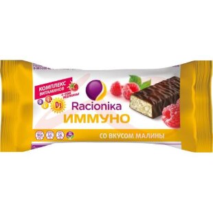 Рационика иммуно батончик 30г малина. Фото