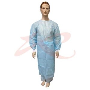 Изображение Гекса халат хирургический стер рукав-манж 25г/м2 р 52-54 140см голубой Гекса халат хирургический стер рукав-манж 25г/м2 р 52-54 140см голубой. Фото