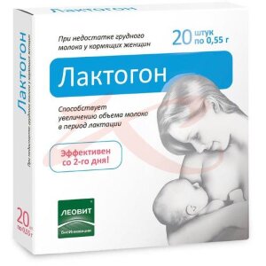 Изображение Леовит лактогон таблетки №20 Леовит лактогон таблетки №20. Фото