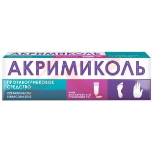 Акримиколь крем для наружного применения 2% 15г. Фото